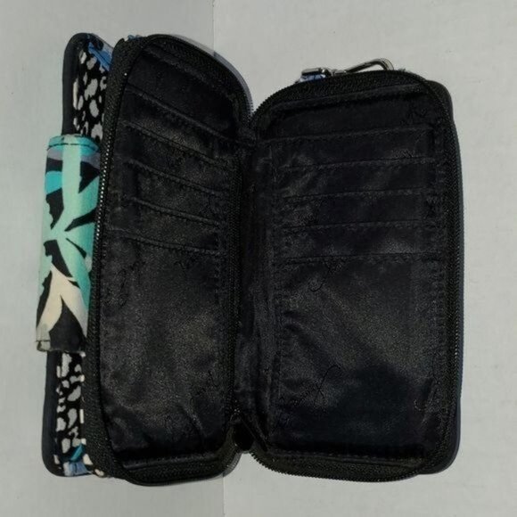 Vera Bradley Bag Camofloral Print Wallet Wristlet ID Case Clutch WOMEN'S WOMAN'S - Picture 8 of 11